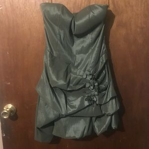 Romeo and Juliet Couture strapless dress